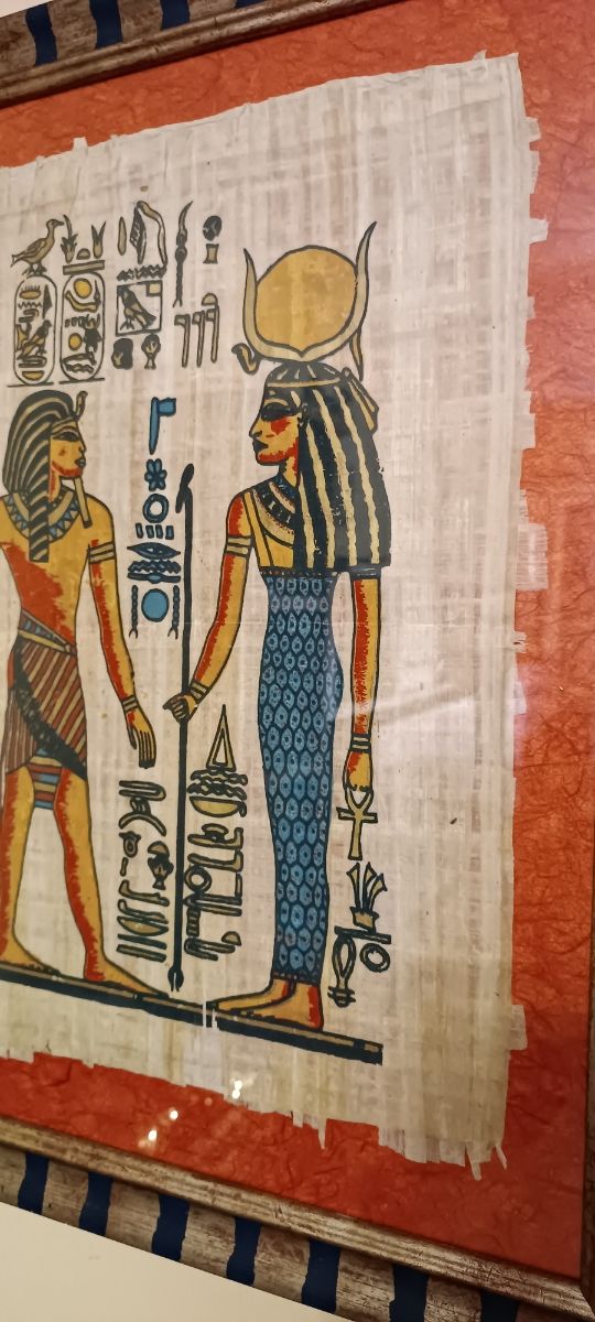 Cuadros pergamino egipcio autentico