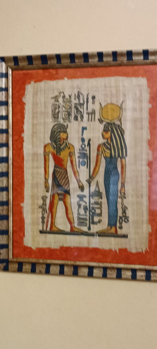 Cuadros pergamino egipcio autentico