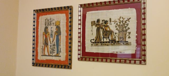 Cuadros pergamino egipcio autentico