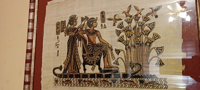 Cuadros pergamino egipcio autentico