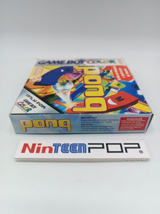 Pong Nintendo Game Boy Color
