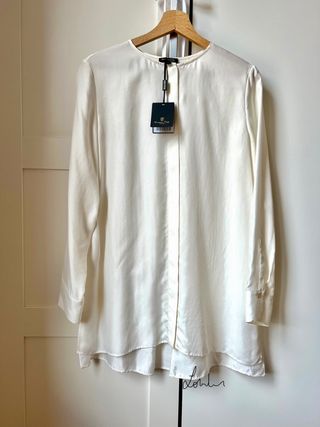 Camisa blanca de Mássimo Dutti