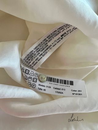 Camisa blanca de Mássimo Dutti