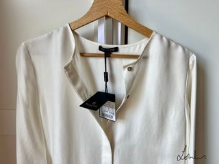 Camisa blanca de Mássimo Dutti