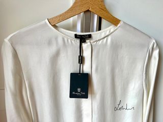 Camisa blanca de Mássimo Dutti