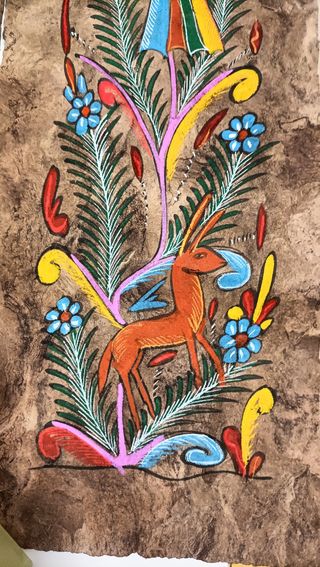 Papiros Quetzale en papel Amate.