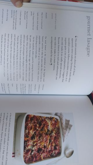 Libro de cocina italiana en inglés