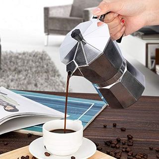 Cafetera espresso de aluminio