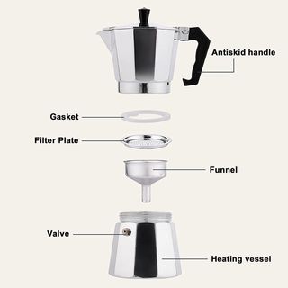 Cafetera espresso de aluminio