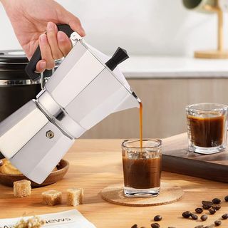 Cafetera espresso de aluminio
