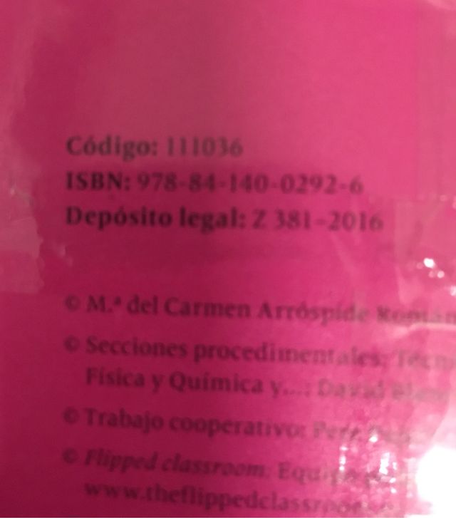Libros Fisica y Quimica EDELVIVES