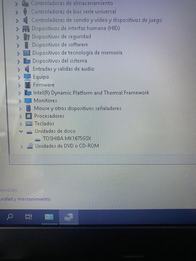Portátil asus i3 5 generacion 4g w10