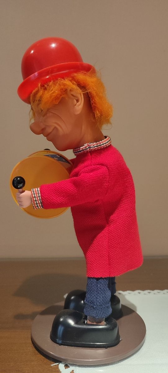 Coleccionista. Juguete antiguo payaso fofó 