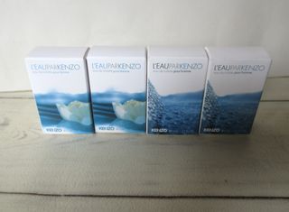 Lote 4 miniatures de Perfume L'eauParKenzo. 