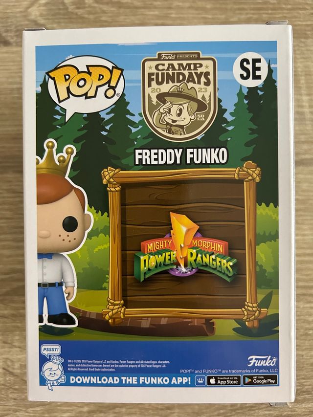 Freddy Funko Green Ranger GITD