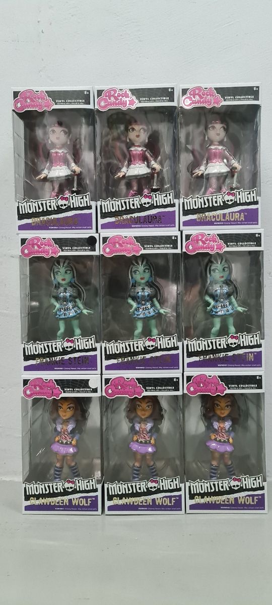 Monster Hight Rock Candy 20€ cada una.