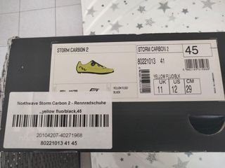 Zapatillas Northwave Storm Carbon 2 amarillo fluor
