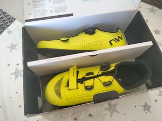Zapatillas Northwave Storm Carbon 2 amarillo fluor