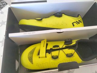 Zapatillas Northwave Storm Carbon 2 amarillo fluor