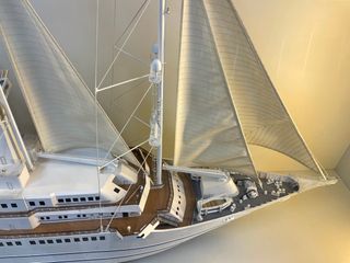 Maqueta crucero a vela Club Med 2