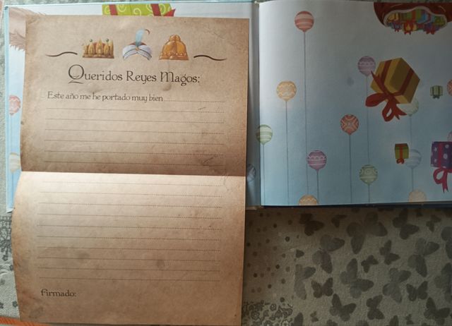 Libro sobre los Reyes Magos para niños