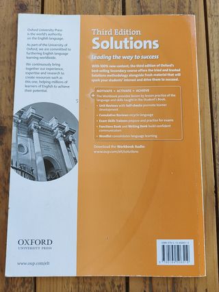 Solutions B2.  2 libros