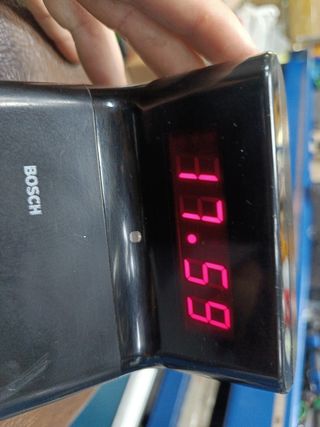 Reloj Despertador Bosch ULW2 Led   70s Alemania