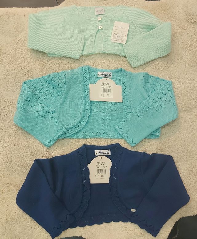 Chaquetas Boleros T-24m A estrenar