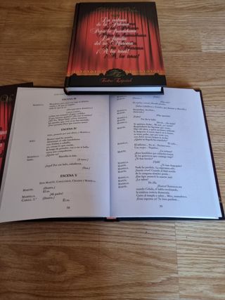 Teatro español, 9 obras en tres libros
