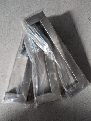 Tiradores tirador pucero inox cuadrados