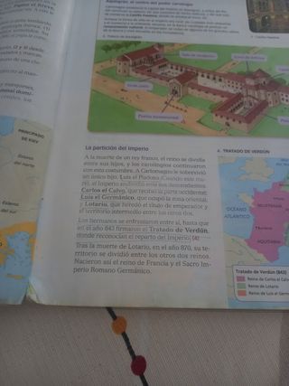 libro Geografía y historia 2 eso
