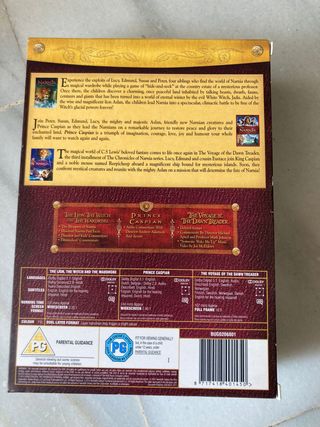 DVD Narnia, The Trilogy (Las crónicas de Narnia)