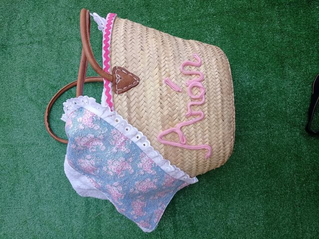 Cesta playa o piscina personalizado.