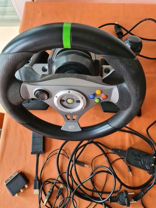 Volante con pedales XBox 360