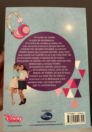 Libro disney Violetta 