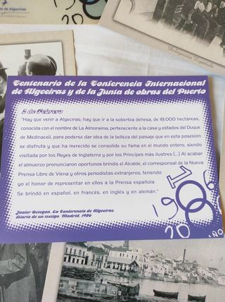 BAJA A 10€Conferencia Internacional Algeciras 1906