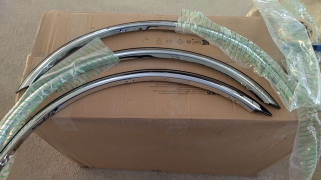 molduras paso de ruedas Mercedes  W210 yW211