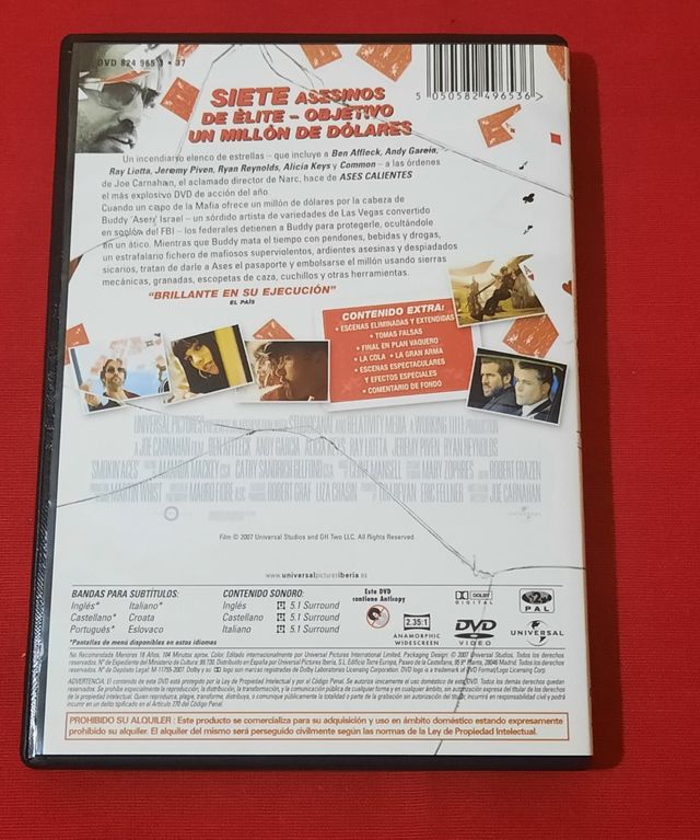 PELICULA EN DVD 