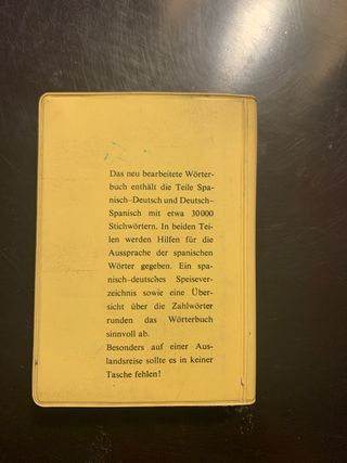 Diccionaro español-alemán.