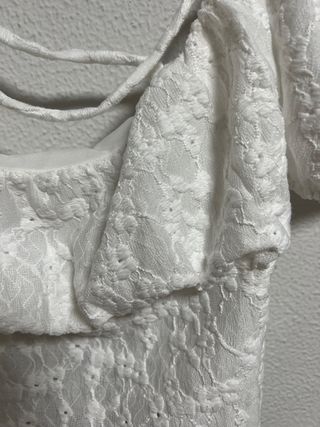 Blusa manga abullonada Zara