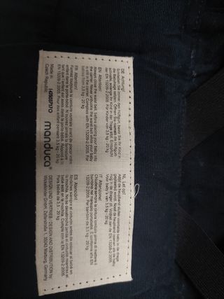 Mochila Portabebes Manduca