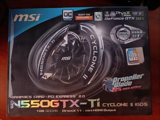 GeForce 550 GTX ti nueva