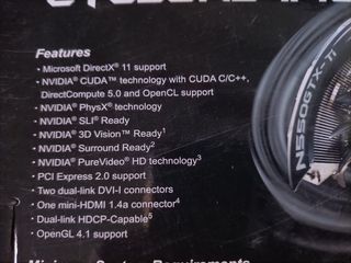 GeForce 550 GTX ti nueva
