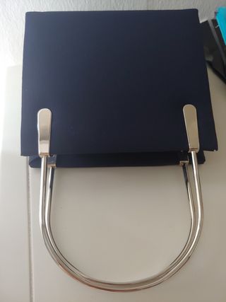 Bolso fiesta azul marino