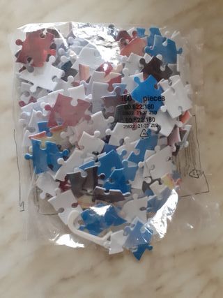 Puzzle 3D a sfera 180 pezzi in plastica paesaggio