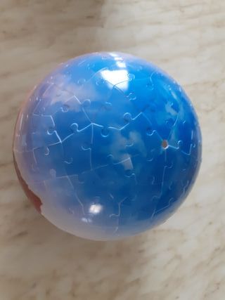 Puzzle 3D a sfera 180 pezzi in plastica paesaggio