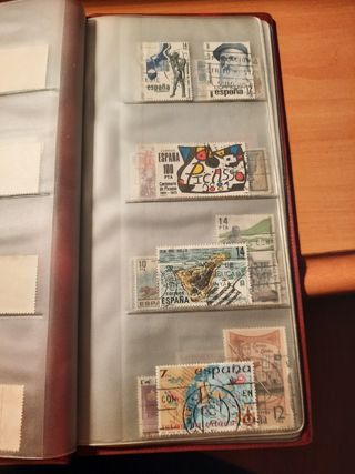 se vende colección sellos