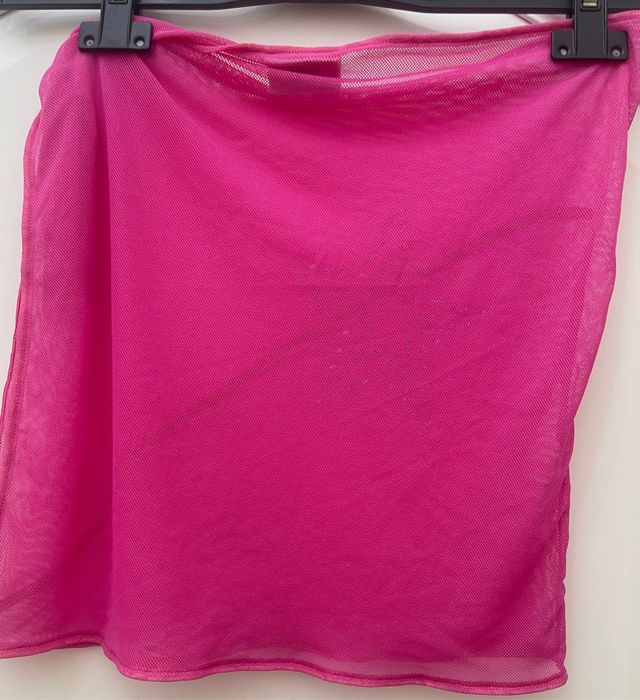 Gonna pareo Occhi Verdi fucsia con stella tg S