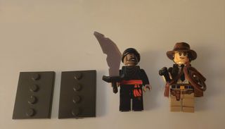 Indiana Jones y arabe lego compatible