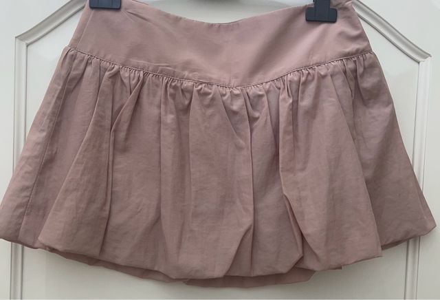 Minigonna motivi rosa antico tg XS